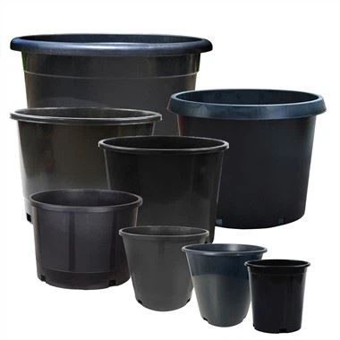Pote de berçário de galão redondo